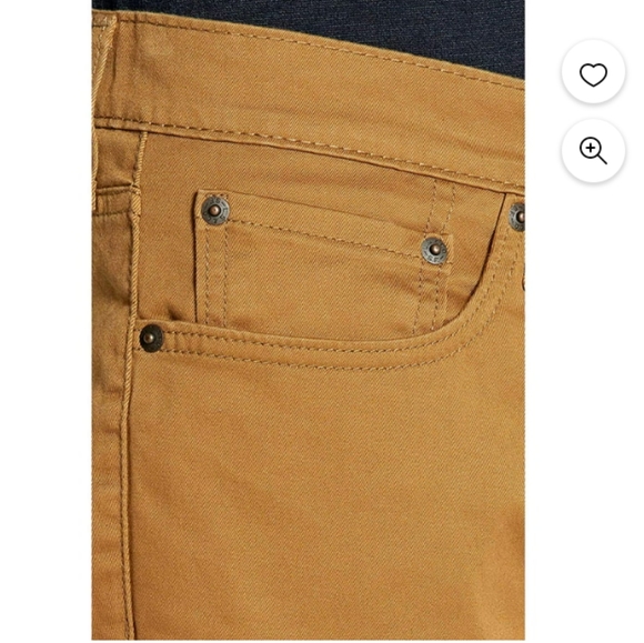 Levi's® 541™ Athletic Taper Fit Twill Pants in Caraway Size 42×34 Mens - Picture 4 of 13